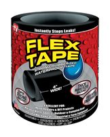 Flex Tape  As Seen on TV  Waterproof Repair Tape  4 in. W x 5 ft. L Black 