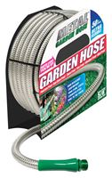Metal Garden Hose  As Seen on TV  5/8 in. Dia. x 50 ft. L Garden  Hose  Kink Resistant 