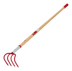 Ace  54 in. Wood  Long Handle  Cultivator 