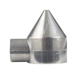 Midwest Air Technologies 2-3/8 in. 1 Way Aluminum Bulk Bullet Cap 