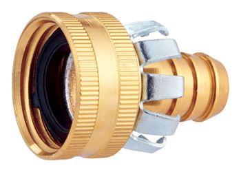 Ace  1/2 in. Metal  Clinch Hose Mender Clamp  Female  Threaded 