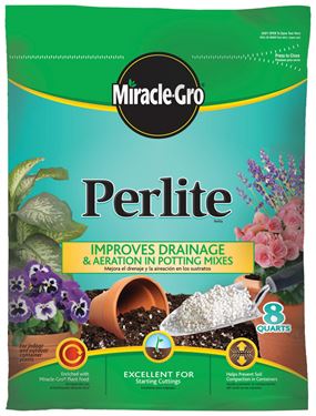Miracle-Gro  Perlite  Organic 8 qt. Bagged