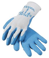 Atlas  Blue/Gray  Universal  Small  Latex  Coated  Work Gloves 