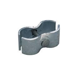 Midwest Air Technologies 1-3/8 in. x 1-3/8 in. Galvanized Bagged Panel Clamp 