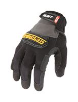 Ironclad Black/Gray Mens Extra Large Synthetic Leather Heavy Duty Gloves 