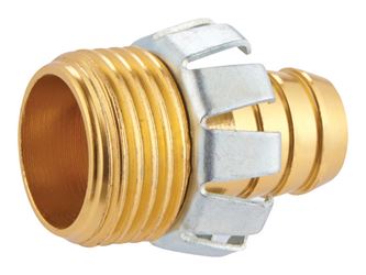 Ace  5/8 in. Metal  Clinch Hose Mender Clamp  Male  Threaded 