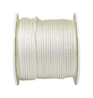Wellington  5/16 in. Dia. x 500 ft. L Solid Braided  Nylon  Rope  White 