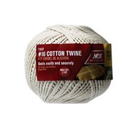 Ace  1/2 in. Dia. x 510 ft. L Wrapping  Cotton  Twine  White 