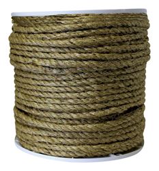 Ace  1/2 in. Dia. x 330 ft. L Twisted  Sisal  Rope  Brown 