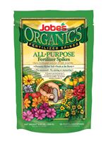 Jobes  Organics All Purpsoe  Fertilizer Spikes  For Plants, Shrubs 50 pk 