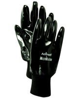 Handmaster  Black  Universal  One Size Fits All  Neoprene  Coated  Gloves 