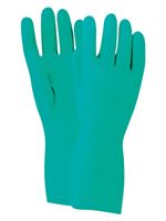 Handmaster  Green  Universal  Large  Nitrile  Chemical  Safety Gloves 