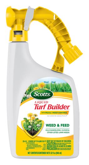 Scotts  Turf Builder  Weed and Feed  All Seasons  6000 sq. ft. Liquid  25-0-2