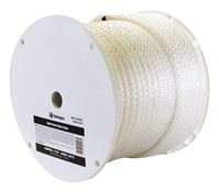 Wellington  1/2 in. Dia. x 250 ft. L Solid Braided  Nylon  Rope  White 