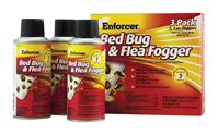 Enforcer Bed Bug & Flea Fogger For Bed Bugs, Lice, Ticks 3-2 oz. Cans 