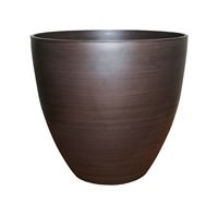 Southern HiTech Brown Egg Flower Pot Holder 13 in. D x 12 in. H x 13 in. W 