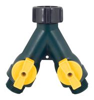 Ace  3/4 in. Poly  Hose 2-Way Shut-off Valve  Female/Male  Threaded 