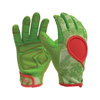 Digz  Signature  Green  Womens  Medium  Synthetic Leather  Gardening Gloves 