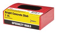 Ace  Flat  1 in. L Concrete  Nail  Fluted  Bright  1 lb. 