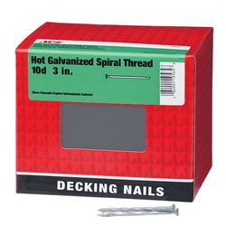 Ace  Flat  3 in. L Deck  Nail  Spiral  Hot-Dipped Galvanized  Steel  5 lb. 