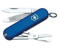 Victorinox Swiss Army  Classic SD  Stainless Steel  Pocket Knife  Blue 