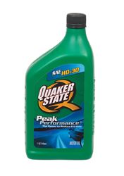 Quaker State Peak Performance  SAE HD-30  Motor Oil  1 qt. 