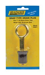 Seachoice  Brass  Drain Plug  1 in. W x 6.5 in. L 1 pc. 