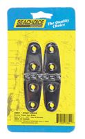 Seachoice  Brass  Strap Hinges  1-1/8 in. W x 4 in. L 2 pc. 