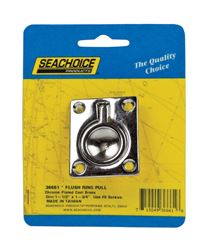 Seachoice  Brass  Flush Ring Pull  1-3/4 in. W x 1-1/2 in. L 1 pc. 