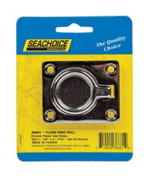 Seachoice Brass Flush Ring Pull 2-7/16 in. W x 1-7/8 in. L 1 pc. 