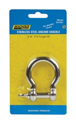 Seachoice  Stainless Steel  Shackle  3/8 in. W 1 pc. 