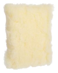 Acme  Synthetic Lambs Wool  Wash Pad Sponge  7 in. L x 4 in. W 1 pk 