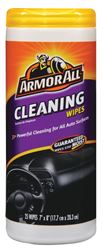 Armor All  Vinyl, Leather and Rubber  Cleaner  25 wipes 