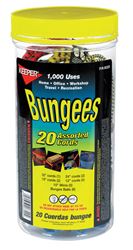Keeper Corporation  Bungee Cord Set  15 in. 20 pk 