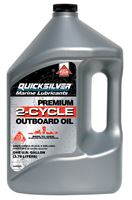 Quicksilver Marine Lubricants  TC-W3  Outboard  2 Cycle Engine  Motor Oil  1 gal. 