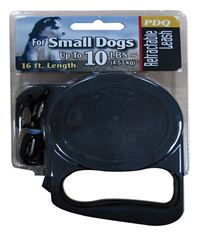 PDQ  Retractable Dog Leash  16 ft. L For Up to 10 Pounds 