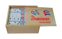 Bene Casa  Dominoes Double Nine in Wooden Box  1 