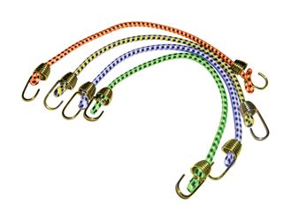 Keeper Corporation  Bungee Cord Set  10 in. 4 pk 