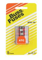 Bussmann 10 amps ATC Blade Fuse 5 pk 