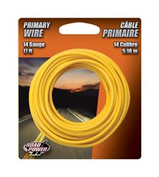 Coleman Cable 17 ft. L Primary Wire 14 Ga. Carded 