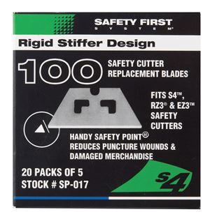 Pacific Handy Cutter  S4  Safety Cutter  Replacement Blade  100 pk