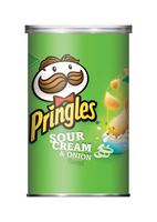 Pringles Sour Cream & Onion Chips 1.4 oz. Can 