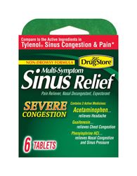 Lil Drug Store  Multi Symptom Sinus Medicine  6 pk 