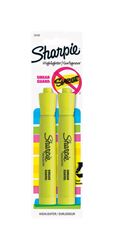 Sharpie Accent Neon Color Yellow Chisel Tip Highlighter 2 pk 