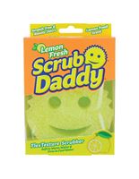 Scrub Daddy  Lemon Fresh  Polymer Foam  Scratch Free Sponge  1 pk 