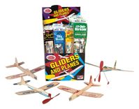 Paul Guillow  Multi-Colored  Balsa Wood  Gliders and Planes 