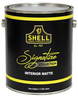 Shell Signature Collection Paint Semi-Gloss White Gallon 