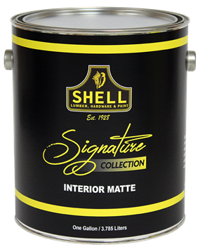 Shell Signature Collection Paint Eggshell White Gallon